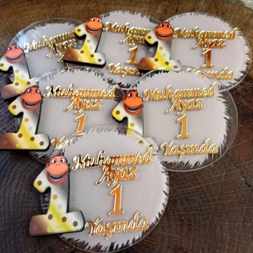 Baskıcı Amca Kukuli Boyamalı Magnet