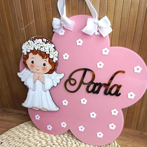 Baskıcı Amca Deniz Melek Temalı Kapı Süsü