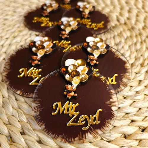 Baskıcı Amca Balonlu Magnet