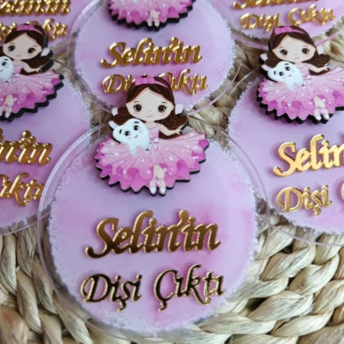 Baskıcı Amca Diş Perisi Boyalı Magnet