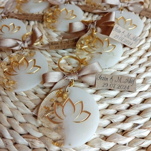 Baskıcı Amca Epoksi Anahtarlık