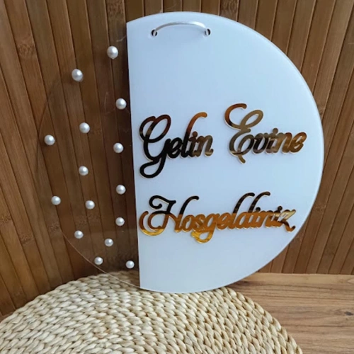 Baskıcı Amca Gelin Kapı Süsü