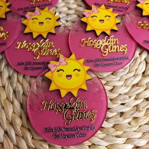 Baskıcı Amca Güneş Boyamalı Magnet