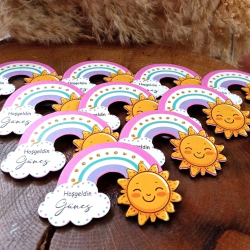 Baskıcı Amca  Güneş Magnet