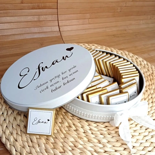 Kişiye Özel İsim Hediyelik Çikolata Kutusu