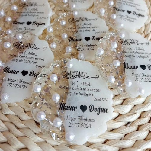 Baskıcı Amca  İnciili Epoksi Magnet