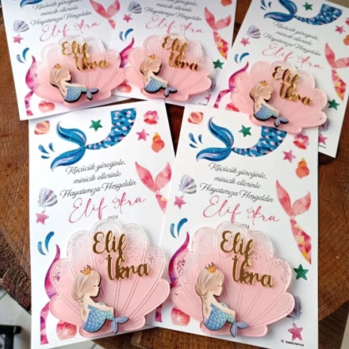 Baskıcı Amca Kartlı İstridyeli Kartlı Magnet