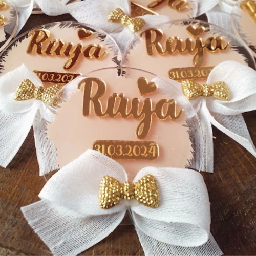 Baskıcı Amca Kurdale Süslemeli Boyamalı Magnet