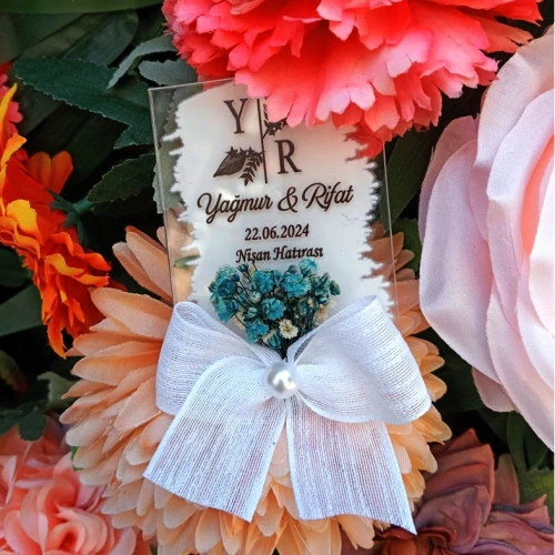 Baskıcı Amca Kurdale Süslemeli Boyamalı Magnet