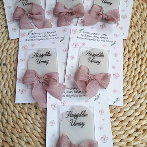 Baskıcı Amca Kurdaleli Boyalı  Magnet Kartlı