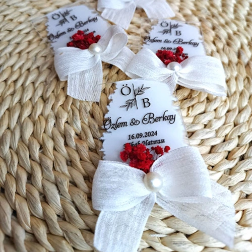 Baskıcı Amca Kurdaleli Süslemeli Boyamalı Magnet