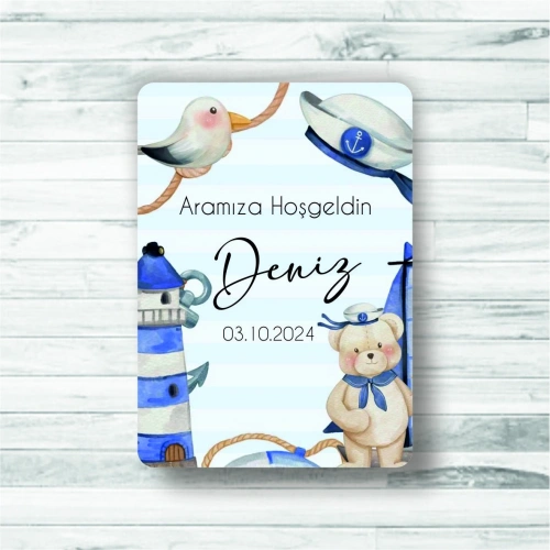 Baskıcı Amca Deniz Konsept Magnet