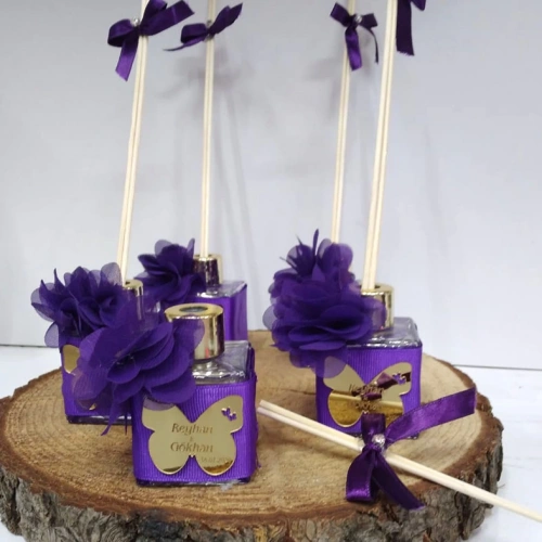 Baskıcı Amca Oda Kokusu Mor Kelebek