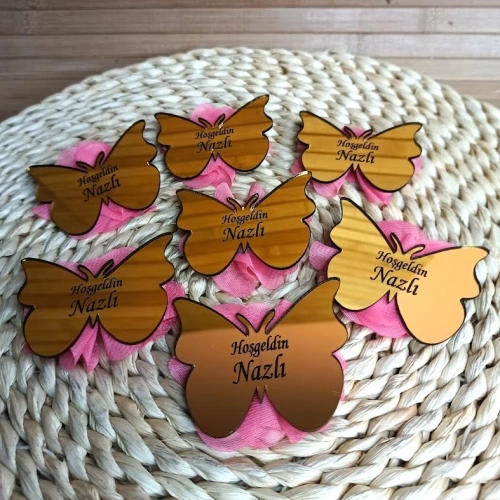 Baskıcı Amca Pleksi Süslemeli Bebek Magneti