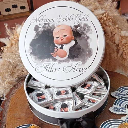 Patron Bebek Temalı Hediyelik Çikolata
