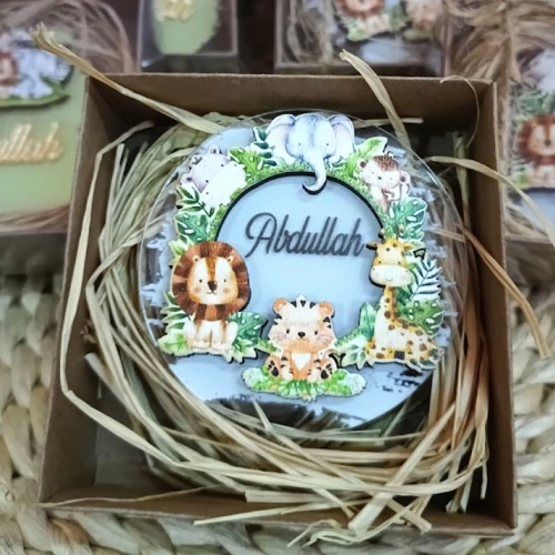 Baskıcı Amca Safari Kutulu Magnet