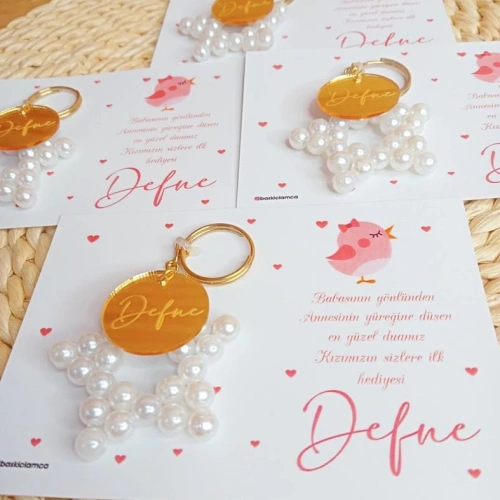 Baskıcı Amca Yıldız Anahtarlık