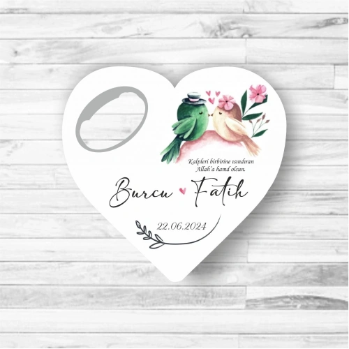 Kuş Temalı Kalp Açacak