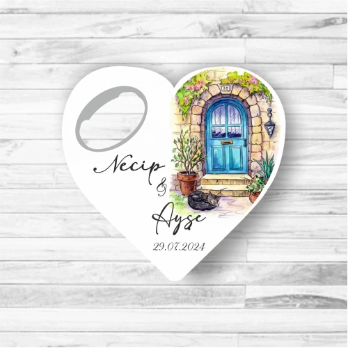 Otantik Kapı Temalı Kalp Açacak