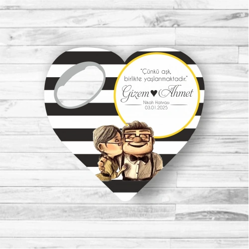 Up Karakter  Temalı Kalp Açacak