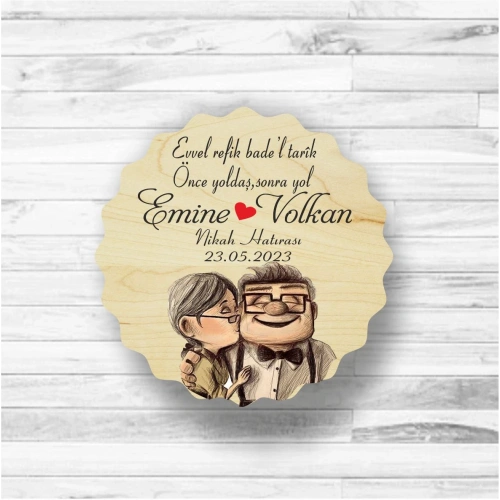 Tırtıklı Up Desenli Magnet