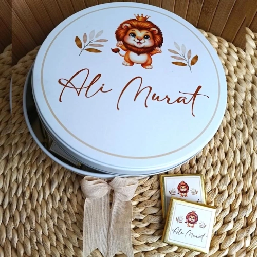 Minik Aslan Çikolata Kutusu