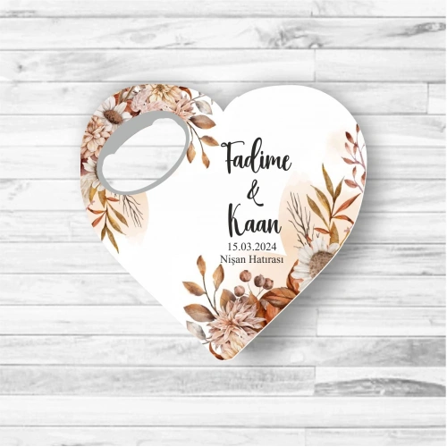 Çiçek Temalı Kalp Açacak