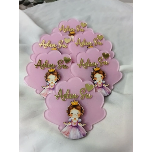 Prenses Boyamalı Magnet