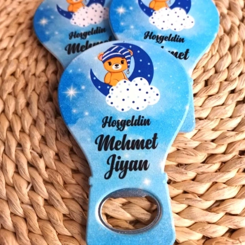Ayıcık Temalı Balon Açacak Magnet