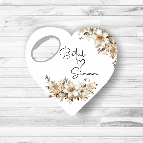 Renkli Yaprak Temalı Kalp Açacak