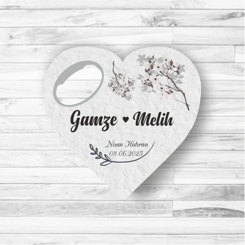 Çiçek Temalı Kalp Açacak