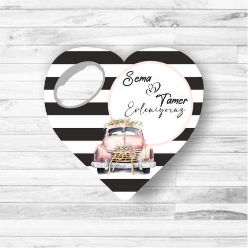 Araba Temalı Kalp Açacak