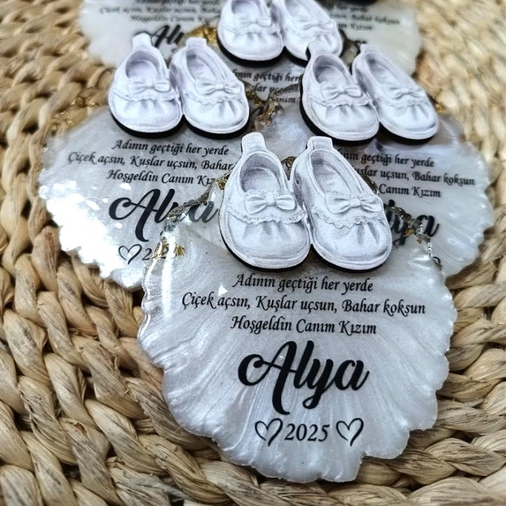 Bebek Ayakkabı Epoksi Magnet