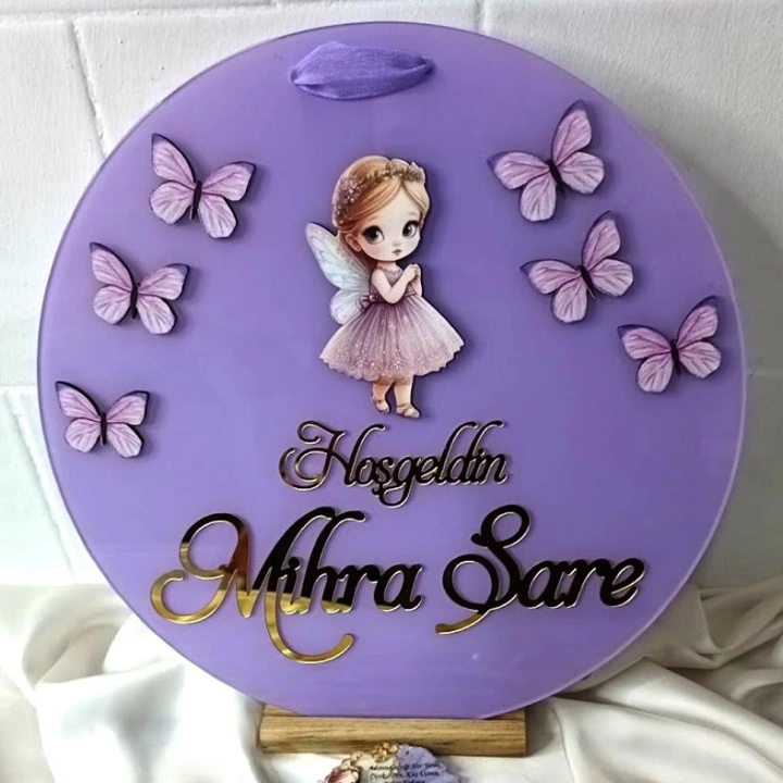 Peri Kızlı Kapı Süsü