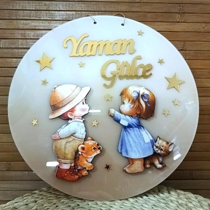 İkiz Kardeş Kapı Süsü