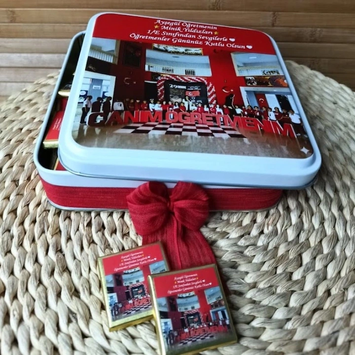 Öğretmenler Günü Çikolata Kutusu