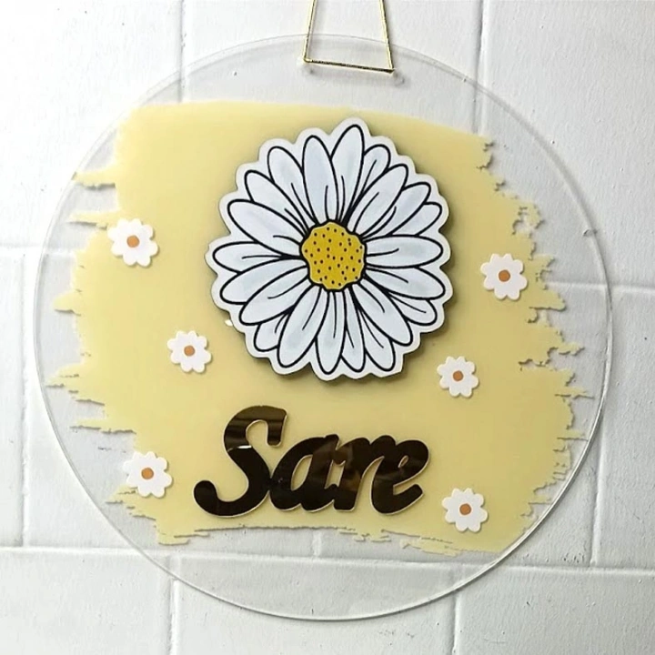 Papatya Model Kapı Süsü