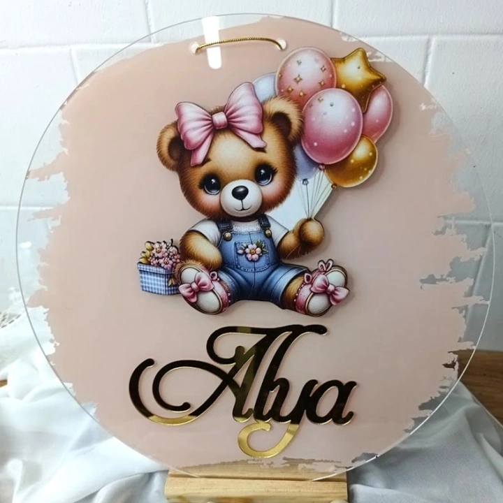 Kız Ayıcık Kapı Süsü