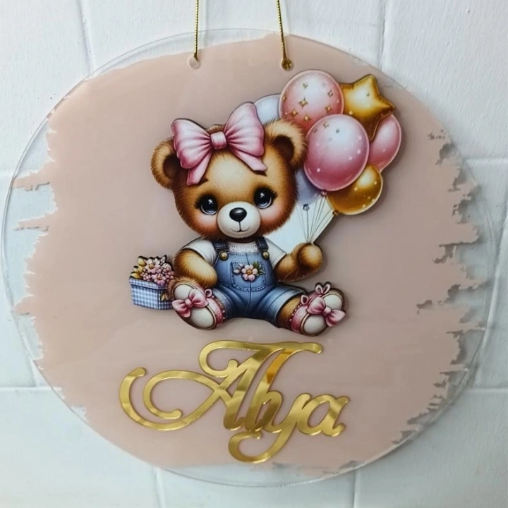 Kız Ayıcık Kapı Süsü