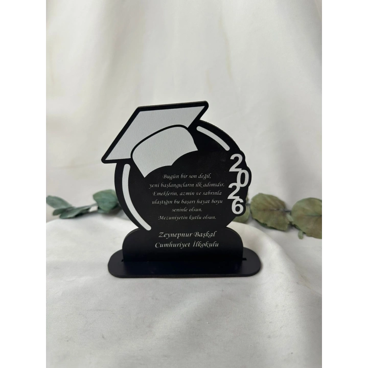 Mezuniyet Ahşap Plaket
