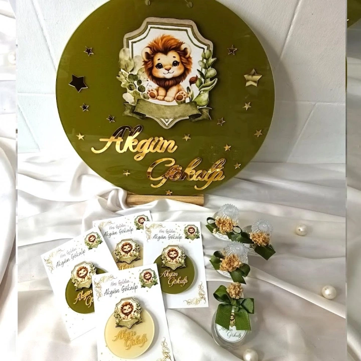 Aslan Kral Temalı Set