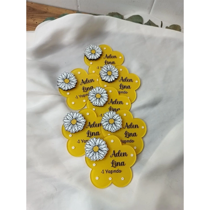 Papatya Boyamalı Magnet