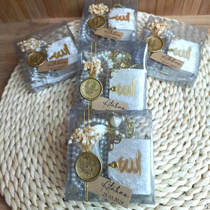 Baskıcı Amca Mini Kuran ve Tesbih Kutulu