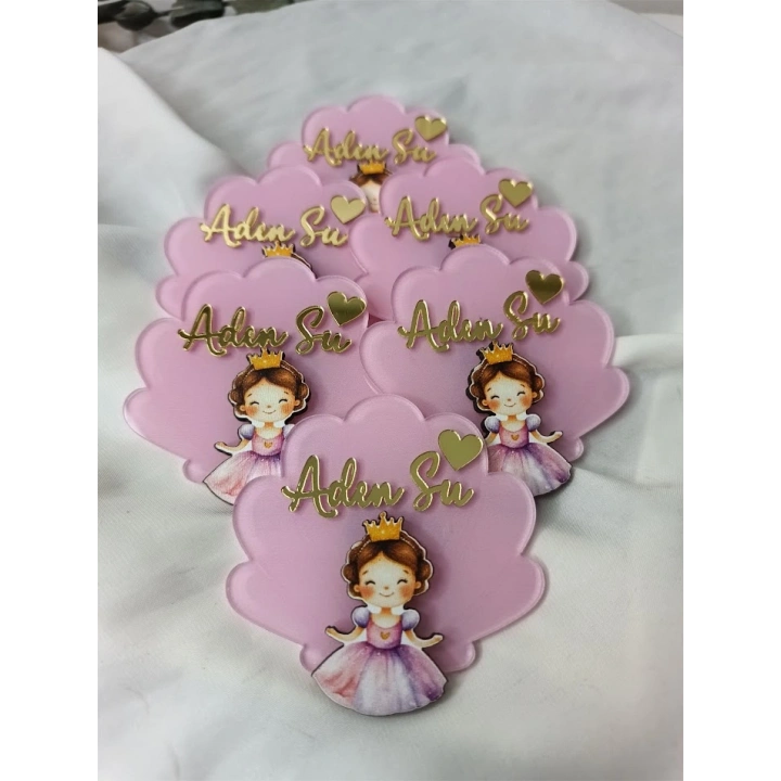 Prenses Boyamalı Magnet