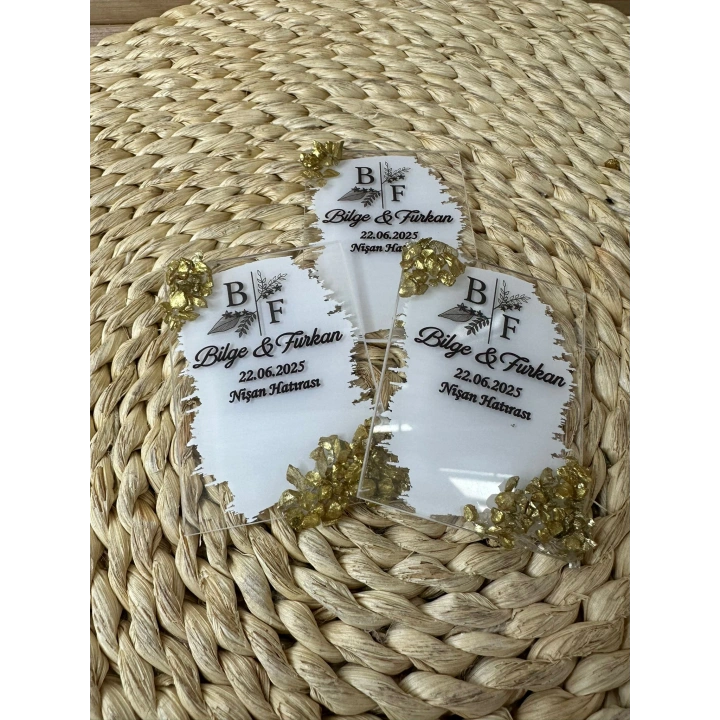 Gold Taşlı Boyamalı Magnet