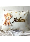 Aslan Figürlü Yastık