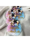 İkiz Bebek  Boyamalı Magnet