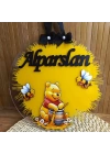 Baskıcı Amca Winnie Pooh Kapı Süsü