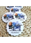 Baskıcı Amca Patron Bebek Temalı Ahşap Magnet