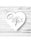 Monogram Temalı Kalp Açacak